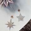 Vánoční dekorace STAR stříbrná SET/2ks_1