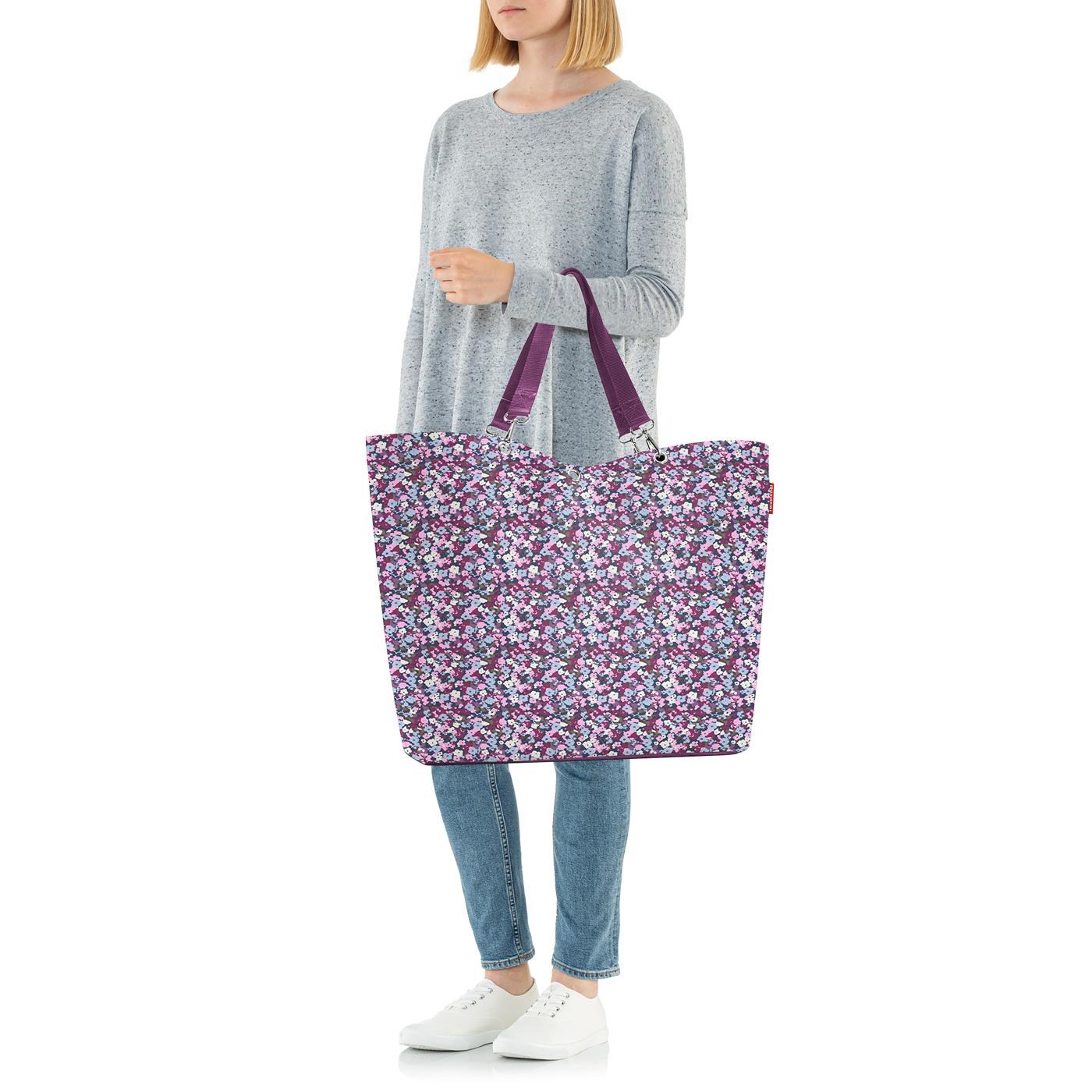 Taška přes rameno Shopper XL viola mauve_1