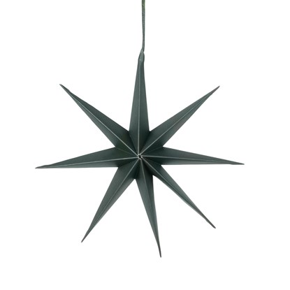 Vánoční hvězna na zavěšení P.50 cm zelená_0