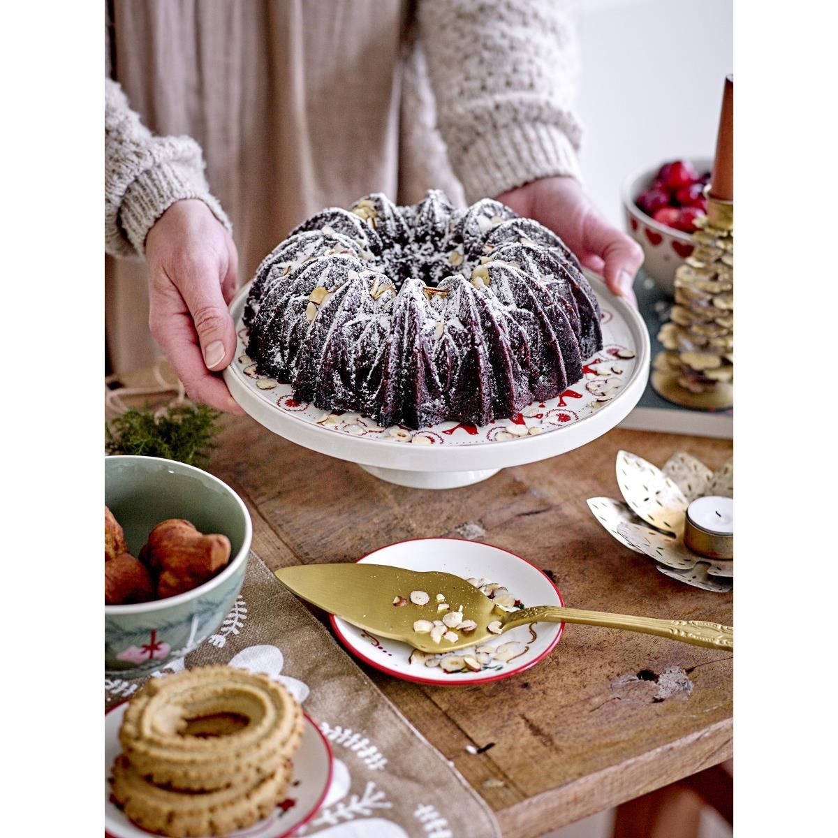 Kovový svícen Fano zlatý, V.13 cm_1