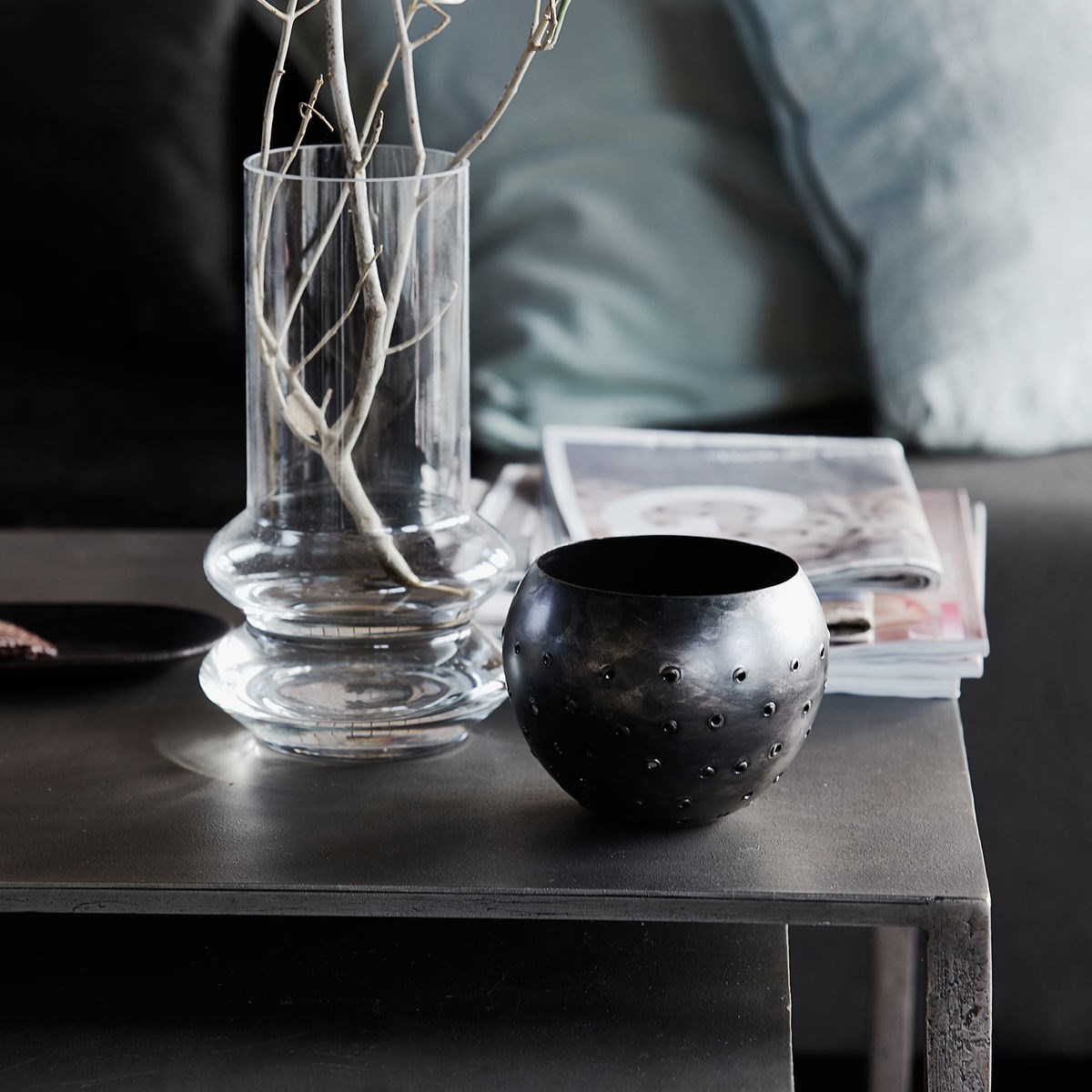 Váza FORMS 24 cm čirá_0