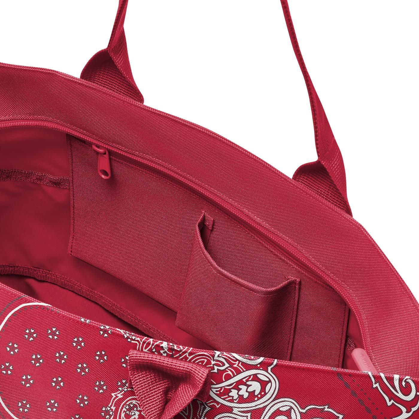 Chytrá taška přes rameno Shopper e1 bandana red_2