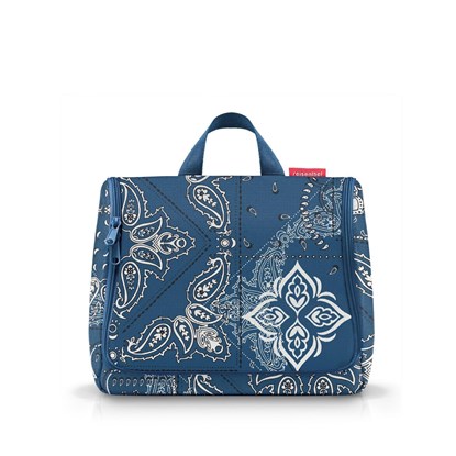 Kosmetická taška Toiletbag XL bandana blue_4