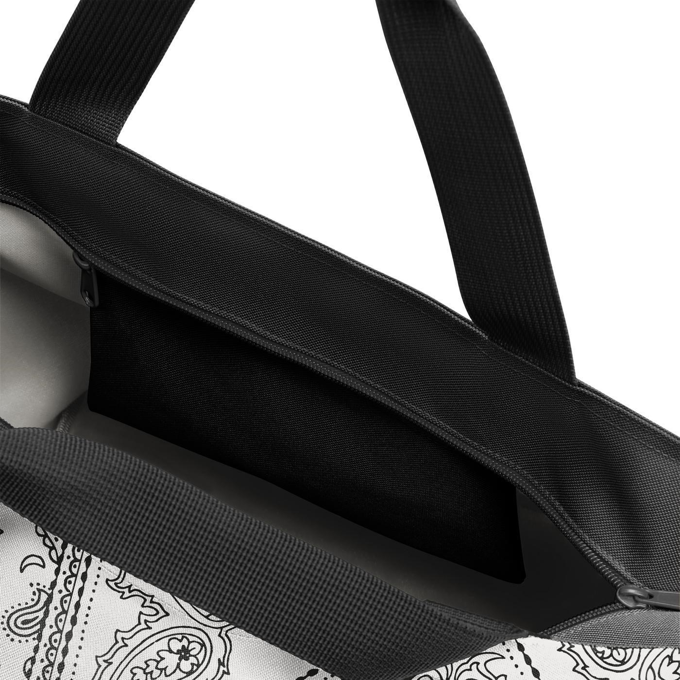 Taška přes rameno Shopper M bandana white_0