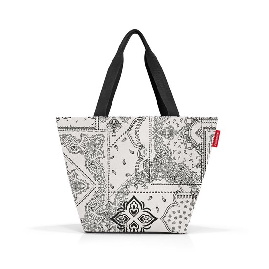 Taška přes rameno Shopper M bandana white_3