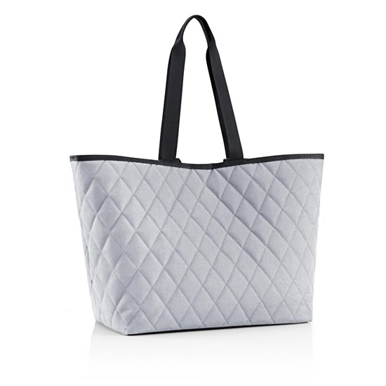 Taška Classic Shopper XL rhombus light grey_5