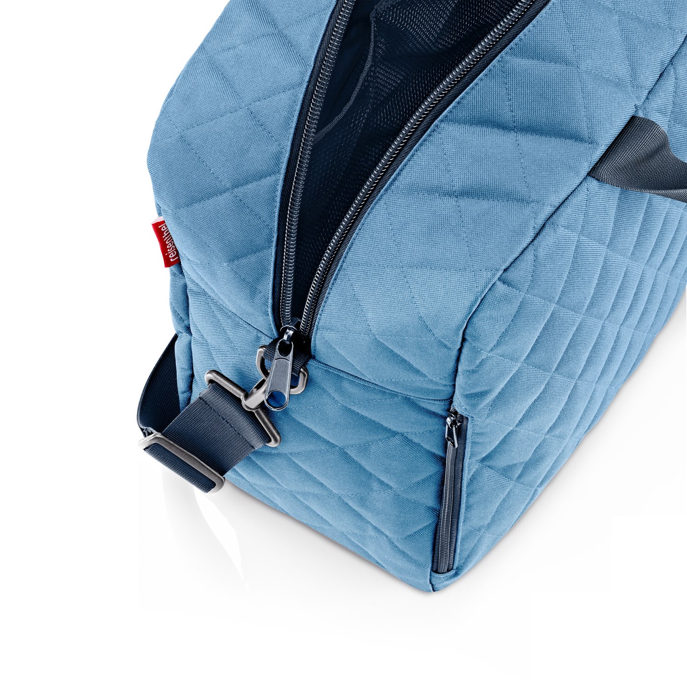 Taška přes rameno Duffelbag M rhombus blue_2