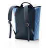 Nákupní batoh Shopper-Backpack rhombus blue_1