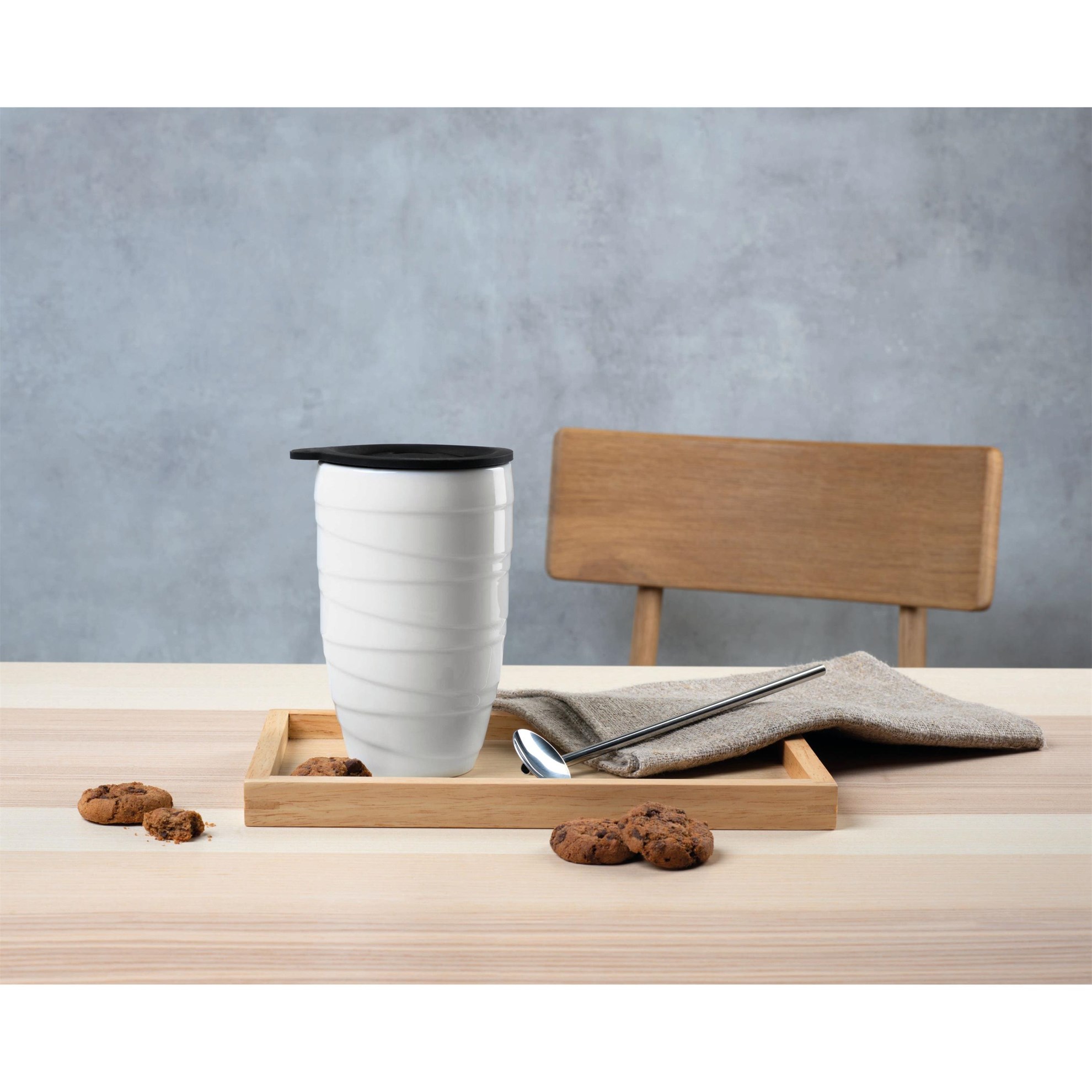 Termohrnek THERMO 0,35 l, šed&#253;_2