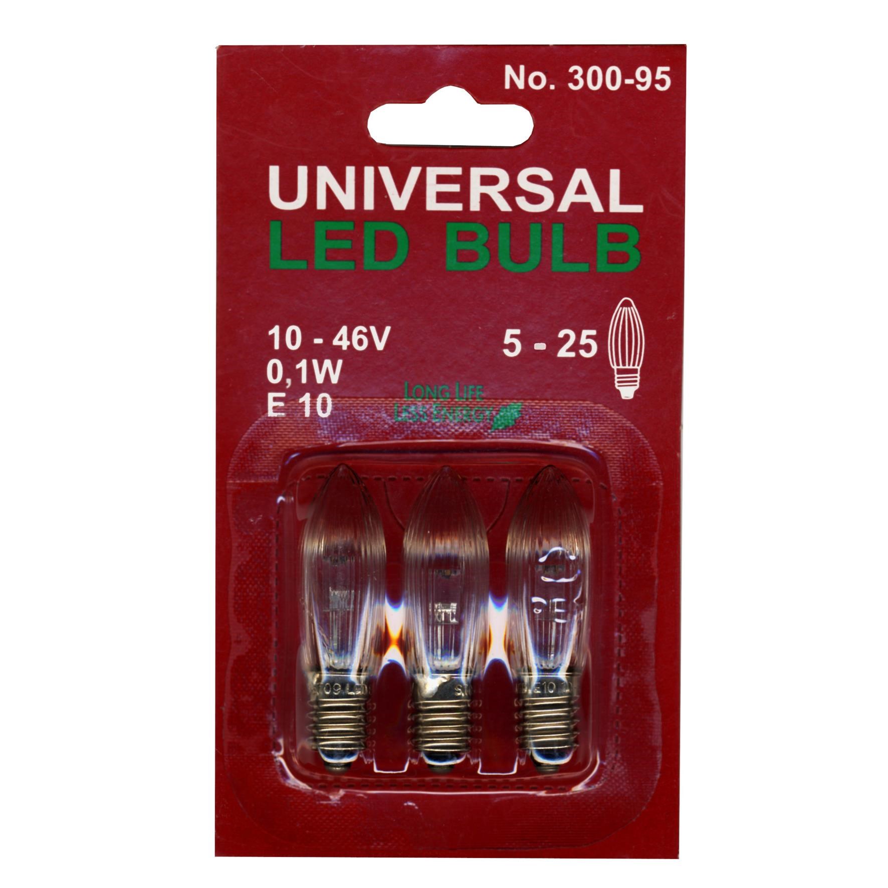 Náhradní LED žárovka E10, 2100 K_1