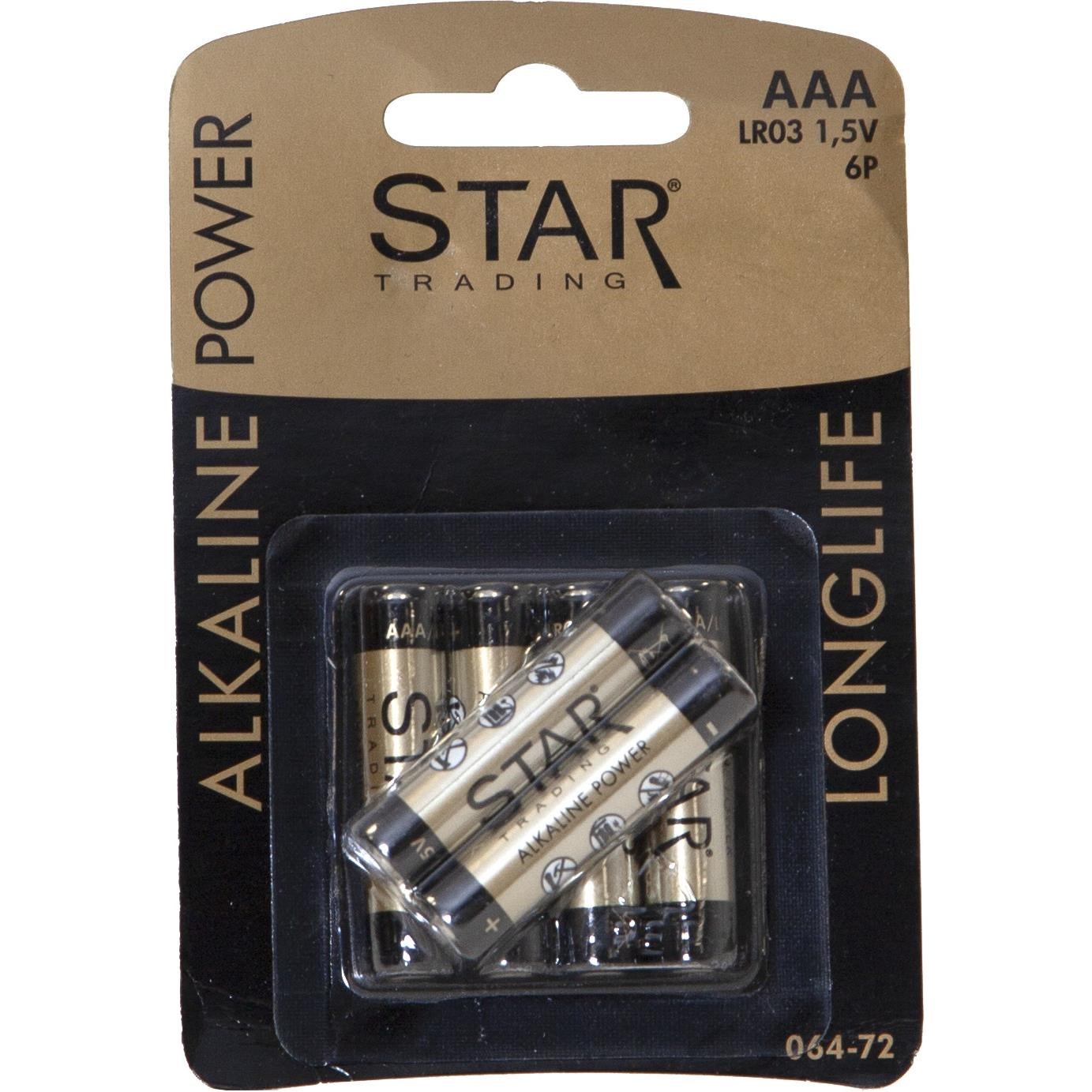 Startrading Longlife alkalické AAA mikro baterie AAA 1,5V BAL/6ks_0