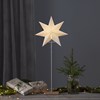 Stolní lampa hvězda TOTTO V.80 cm hnědý podstavec_0