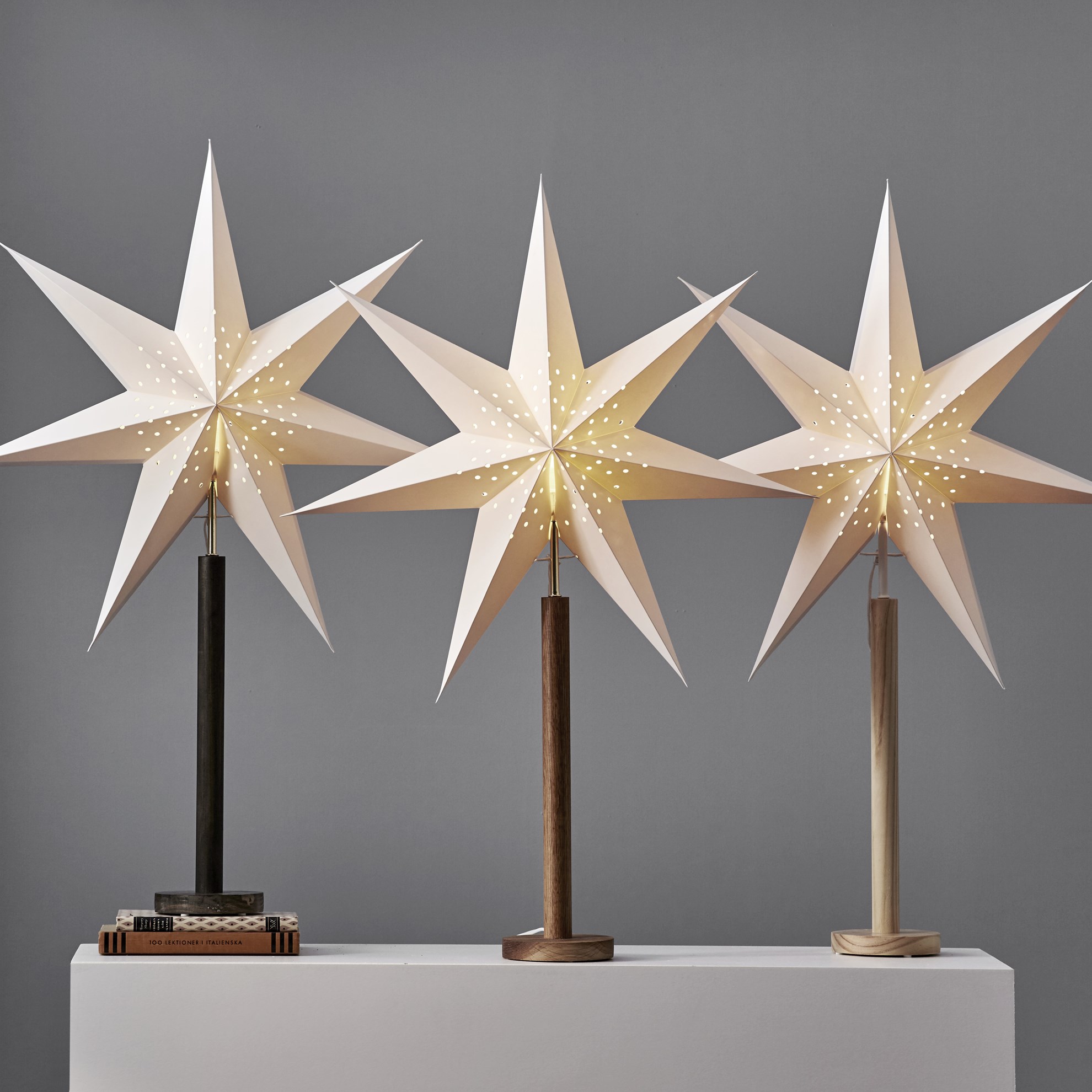 Stolní lampa hvězda ELICE V.85 cm přírodní podstavec_0