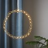 Závěsný svítící věnec HOOP 30x LED P.30 cm zlatý_0