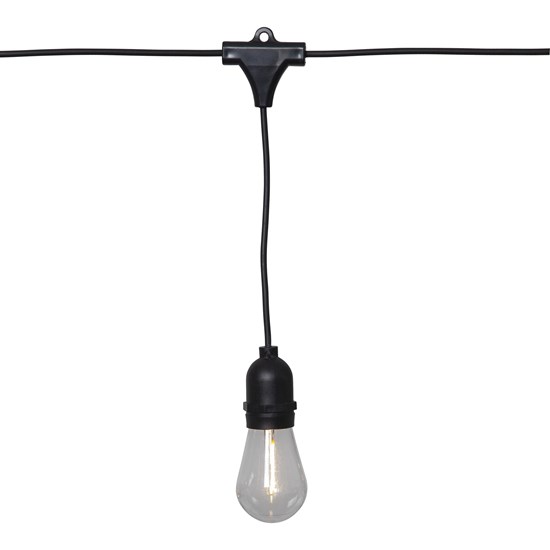 Venkovní LED řetěz STRING 10x LED 3,6 m černý_1