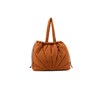 The Sticky Sis Club tote bag / La Promenade / padded / croissant brown_1