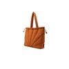 The Sticky Sis Club tote bag / La Promenade / padded / croissant brown_2