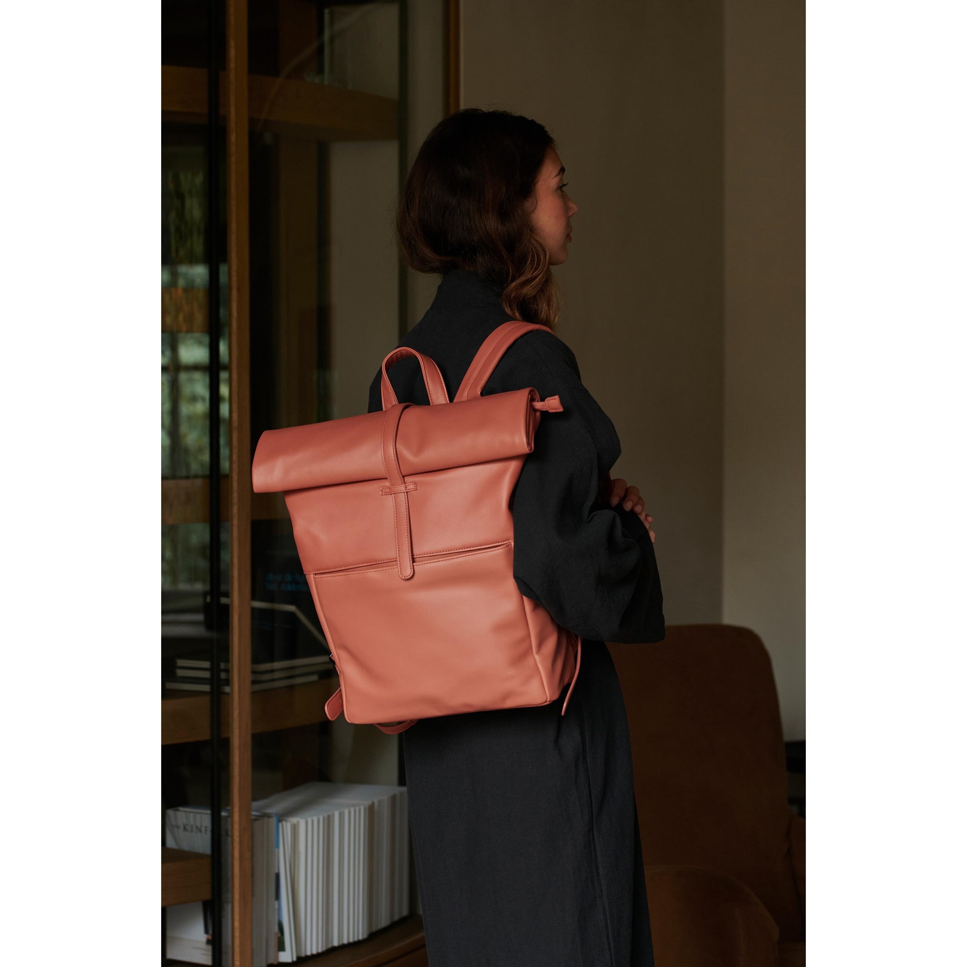 Batoh HERB Monk & Anna červenohnědý_3