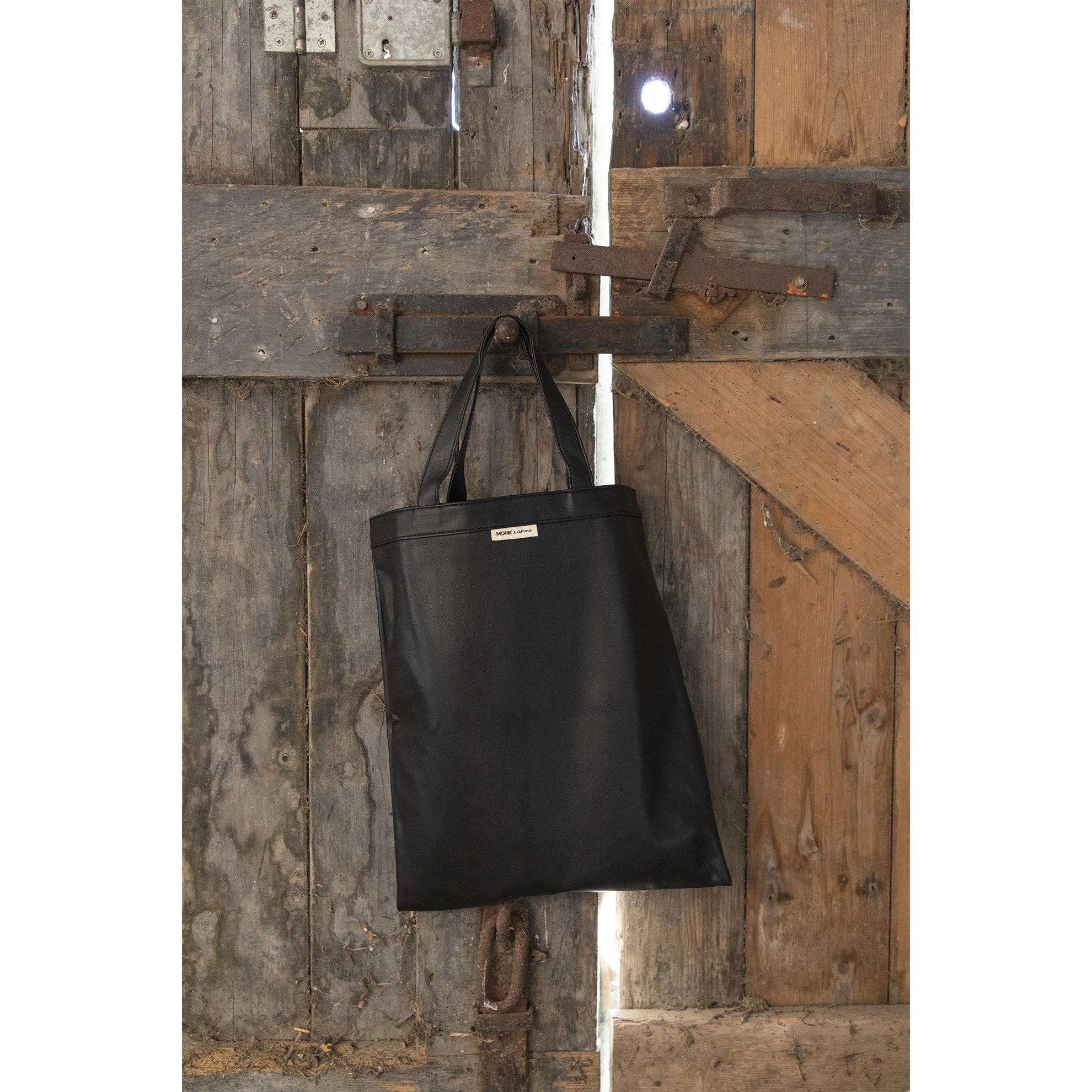 Nákupní taška ANNA Limited vegan kůže černá_0