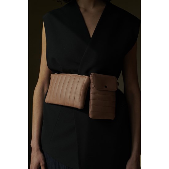 Monk & Anna Yuki belt bag // grain nougat_2