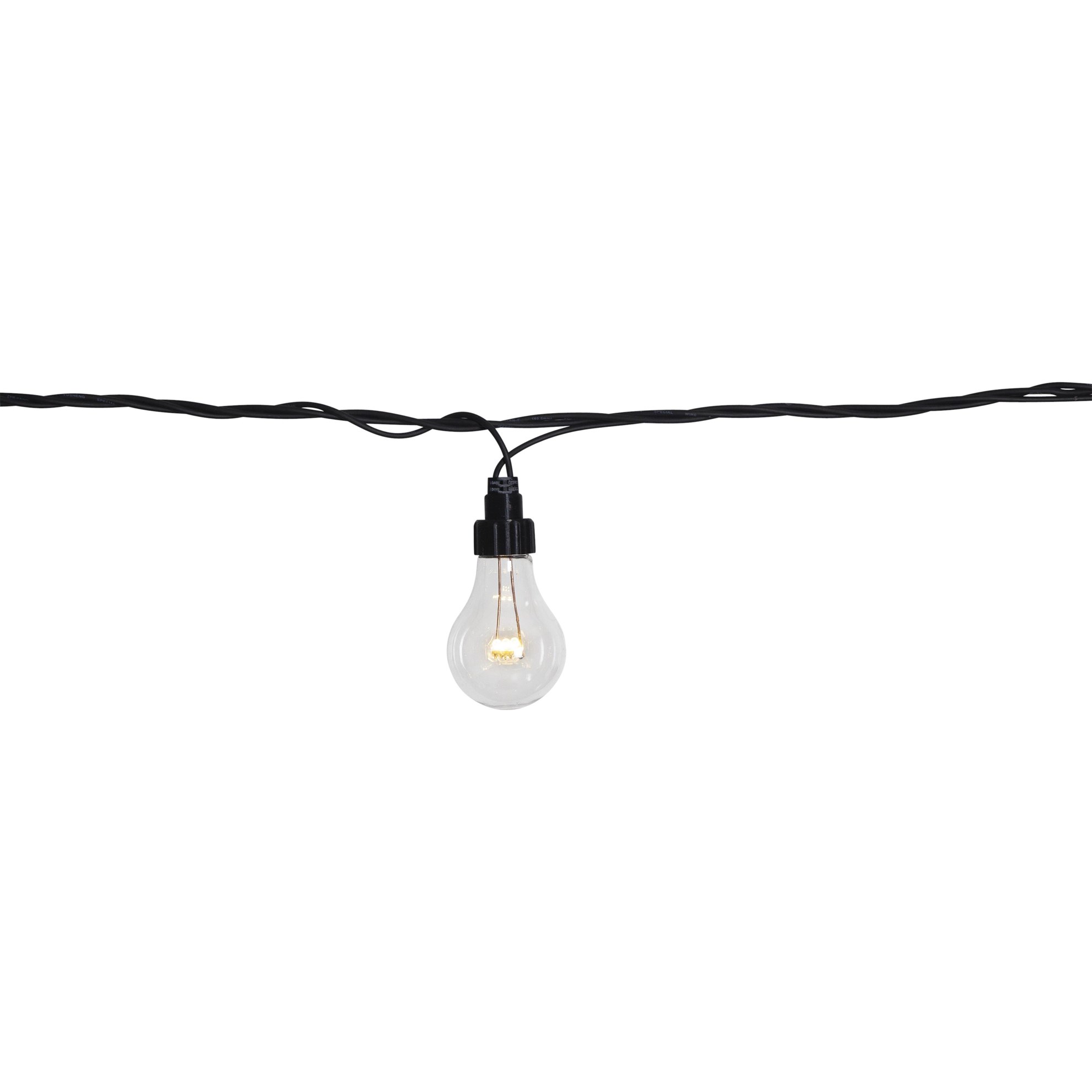 Venkovní světelný řetěz System LED, ca. 500 cm, 10x LED, 50 cm od sebe_0