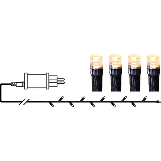 Venkovní světelný řetěz Serie Micro LED 90xLED, 9m_1