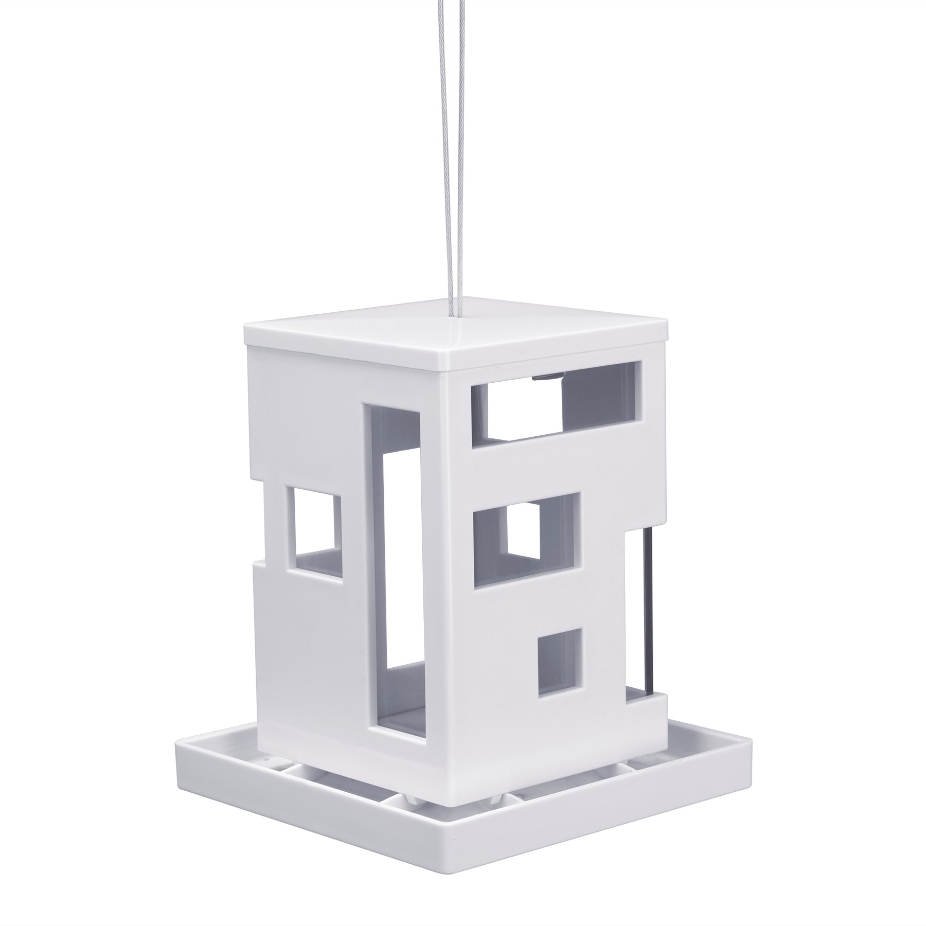 Krmítko pro ptáky BIRD CAFE bílé_0