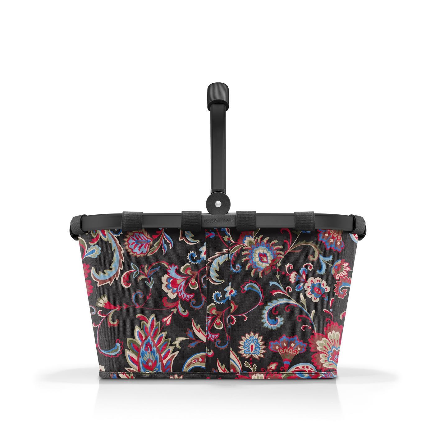 Nákupní košík Carrybag frame paisley black_0