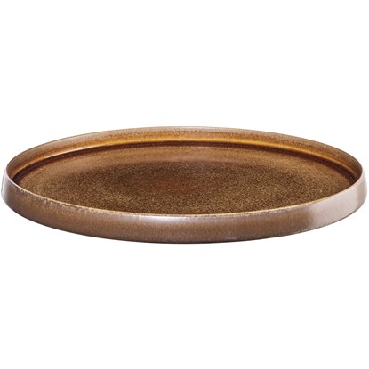 Dezertní talíř FORM´ART 21 cm hnědý_1