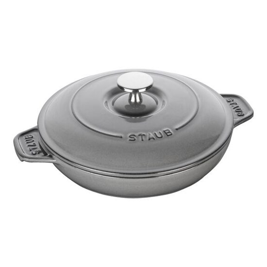 Zapékací forma STAUB s poklicí 20 cm šedá_3