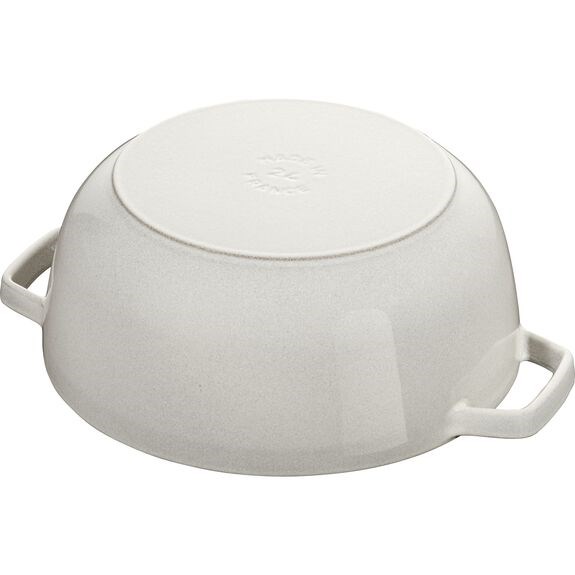 Hrnec STAUB 24 cm 3,6l La Marmite bílý lanýž_2