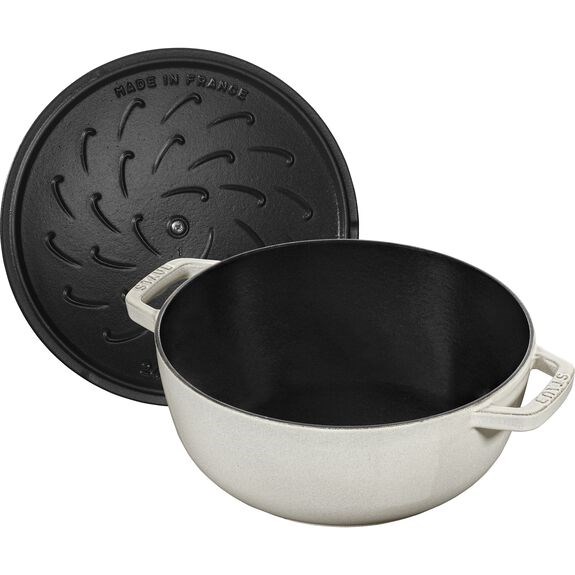 Hrnec STAUB 24 cm 3,6l La Marmite bílý lanýž_3