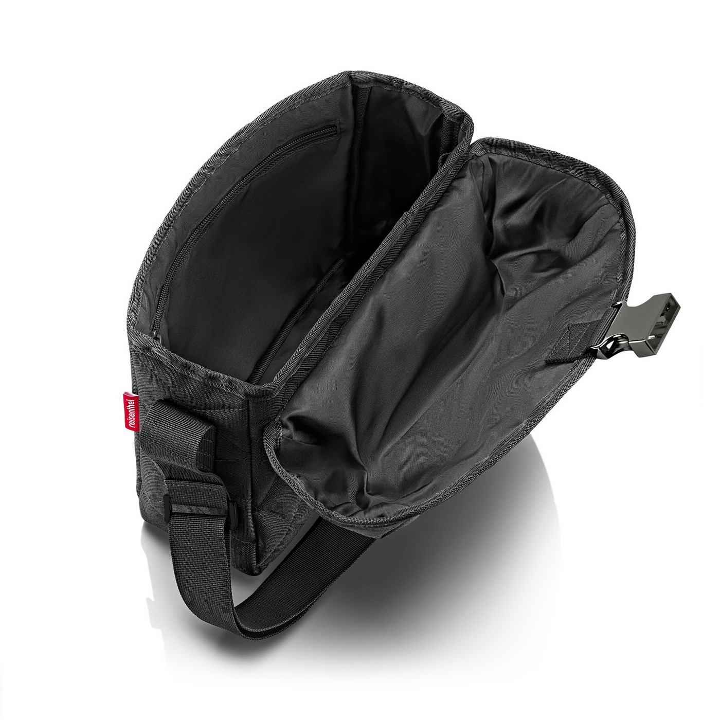 Taška přes rameno Saddle Bag M rhombus black_2
