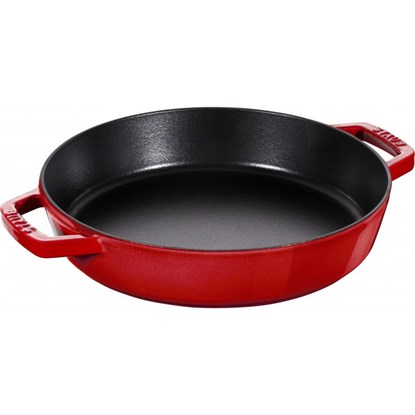 Litinová pánev PAELLA 34 cm červená_2