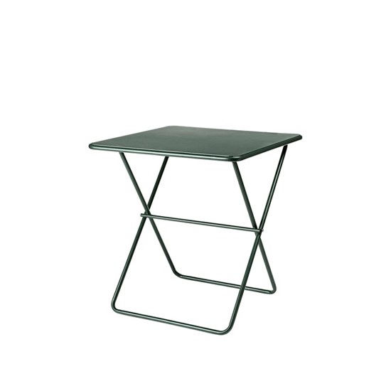 Zahradní stolek EDEN tmavě-zelený D.70 cm_1