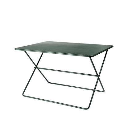 Zahradní stolek EDEN tmavě-zelený D.120 cm_1