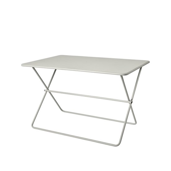 Zahradní stolek EDEN béžovo-šedý D.120 cm_1