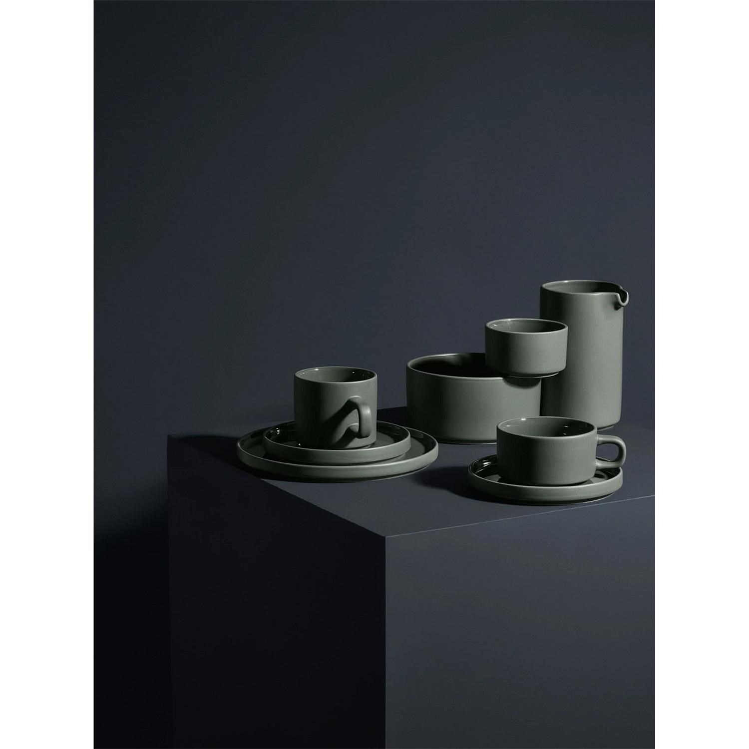 Miska PILAR šedozelená 14cm_3