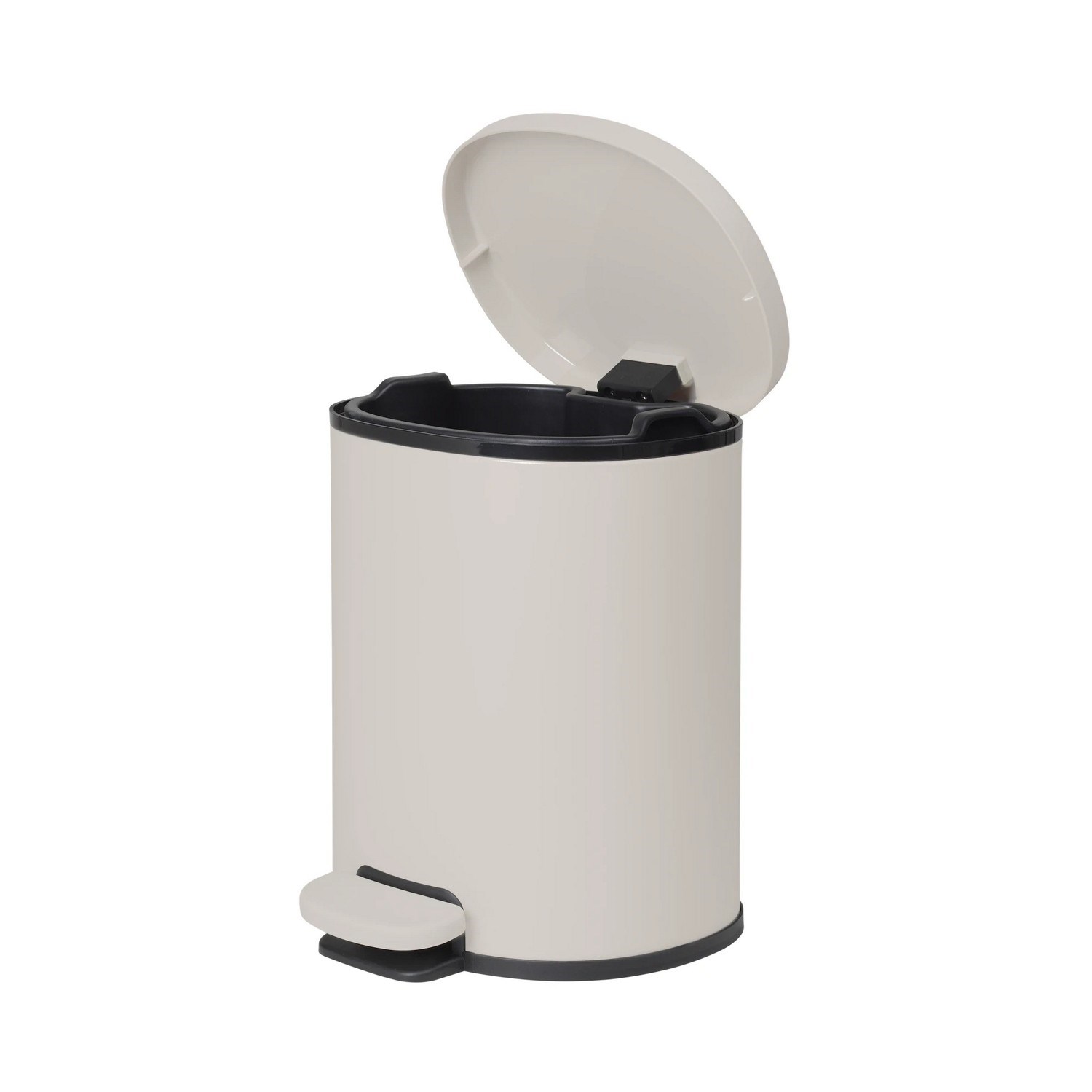 Kosmetický odpadkový koš krémový_1