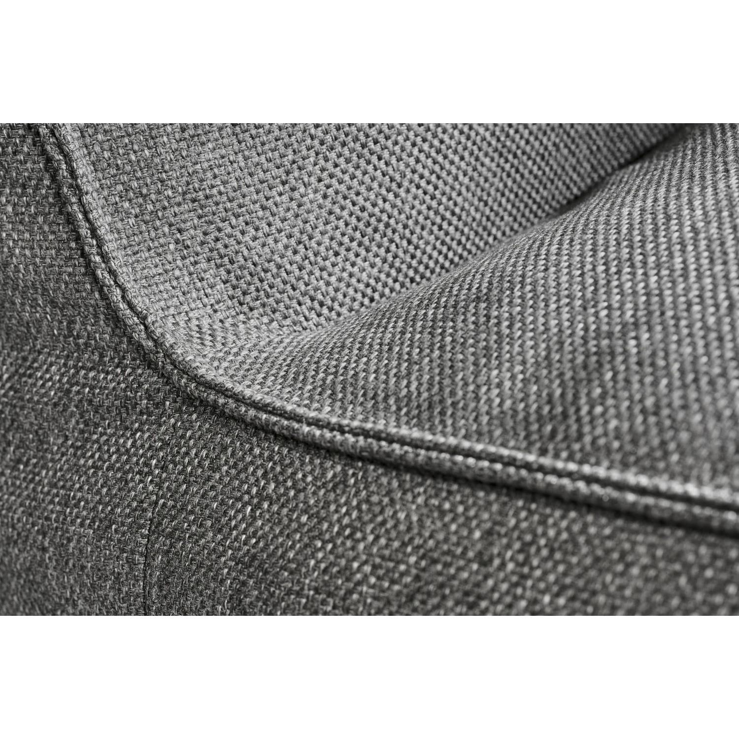 Dvoumístný sedací díl GROW venkovní tm. šedá_1