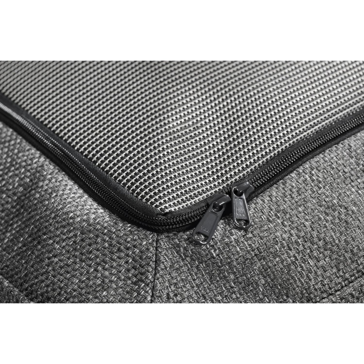 Dvoumístný sedací díl GROW venkovní tm. šedá_2