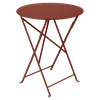 Skládací stolek BISTRO P.60 cm - Red ochre (jemná struktura)_0