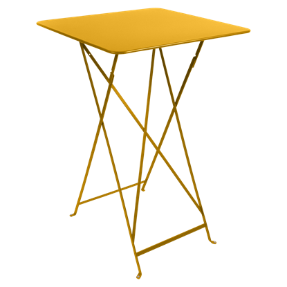 Skládací vysoký stolek BISTRO 71x71 cm - Honey (jemná struktura)_0