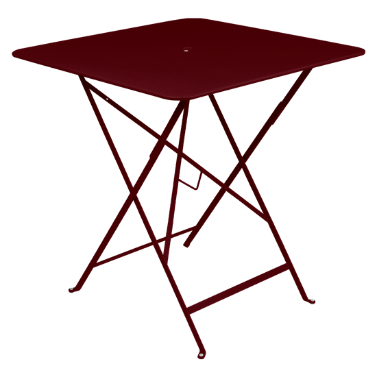 Skládací stolek BISTRO 71x71 cm - Black Cherry_0
