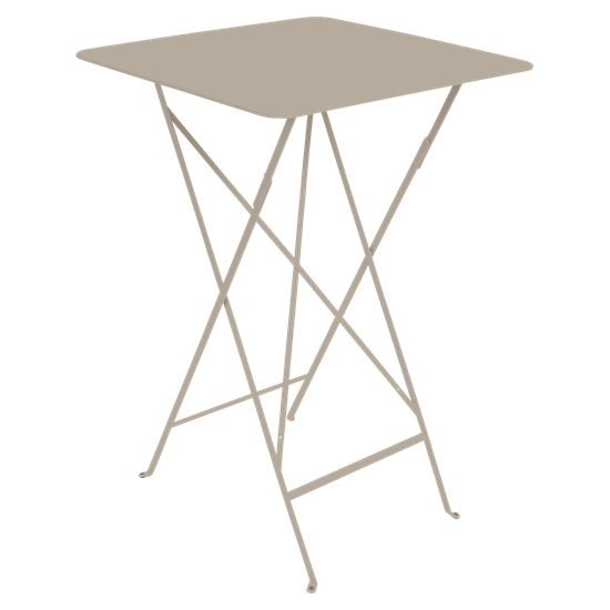 Skládací vysoký stolek BISTRO 71x71 cm - Nutmeg_0