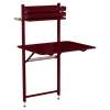 Skládací balkónový stůl BISTRO 57x77 cm - Black Cherry_0