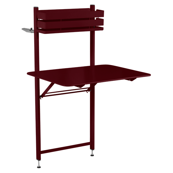Skládací balkónový stůl BISTRO 57x77 cm - Black Cherry_0