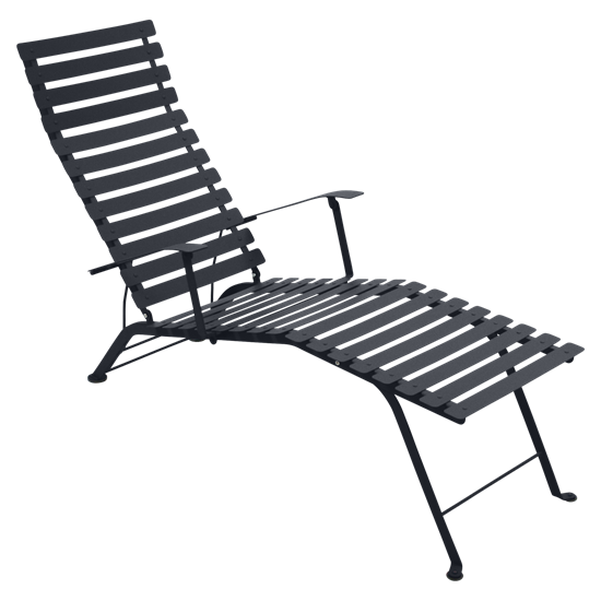 Skládací venkovní lehátko BISTRO - Anthracite_0