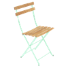 Skládací židle BISTRO NATURAL - Opaline Green_0