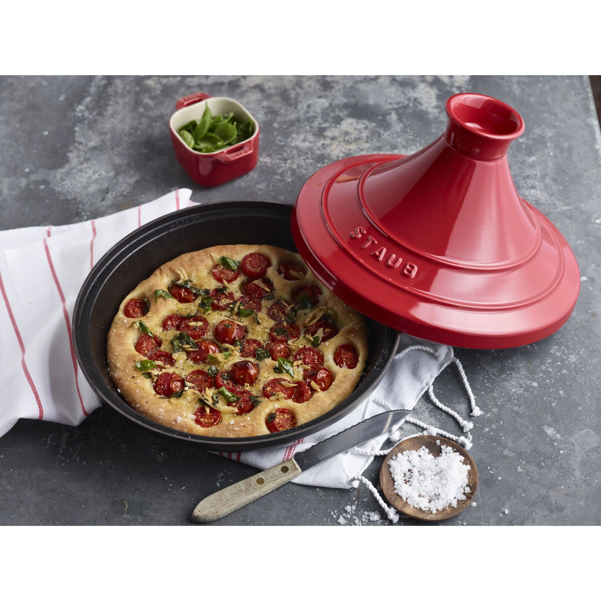 Hrnec STAUB TAJINE 28cm červený 2l_0